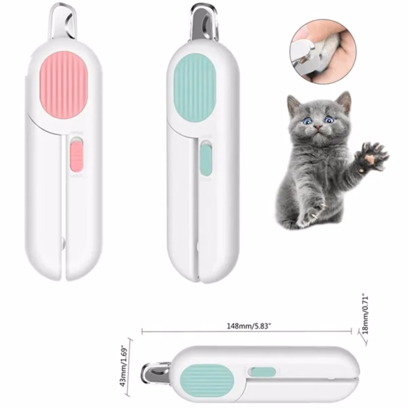 Professional Pet Claw Clipper with LED Light
