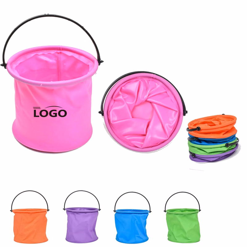 Portable Outdoor Folding Bucket For Household Use 10pcs