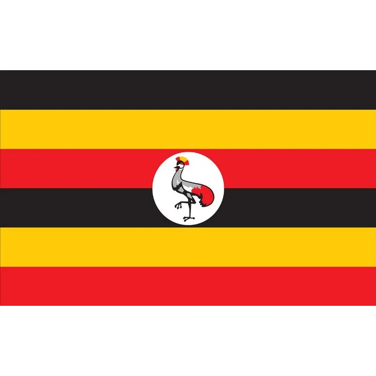 Uganda Flag - 2' x 3' - Nylon 1