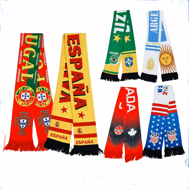 World Cup Fans Tournament Cheering Scarf