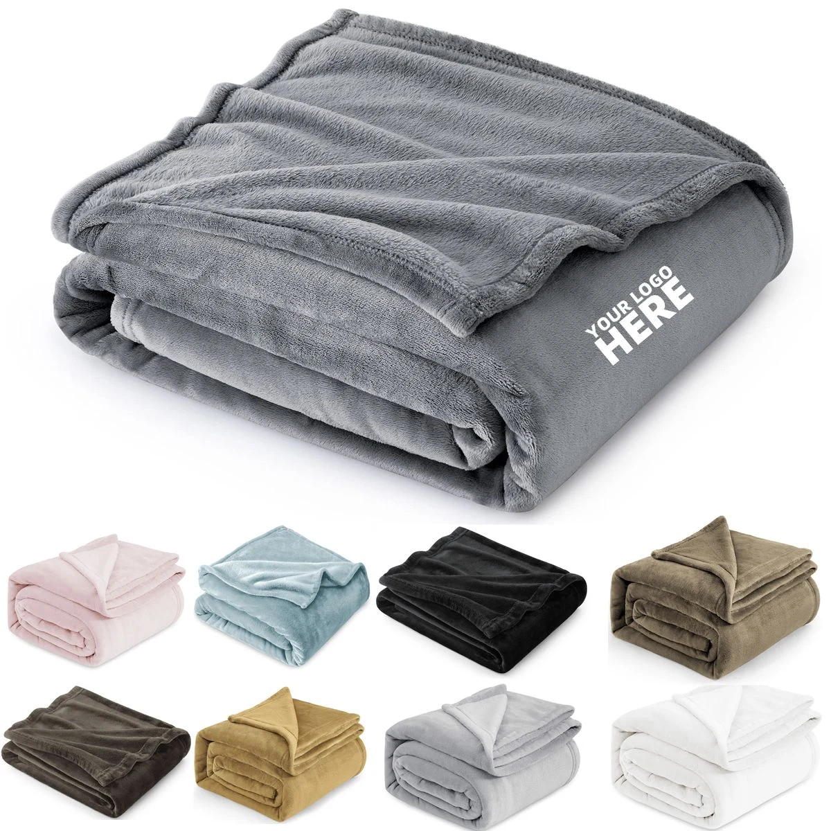 Fleece Throw Blanket for Couch 1