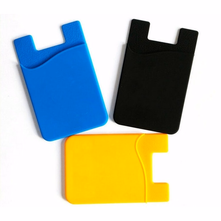 Silicone Phone Holder Case Card Pocket