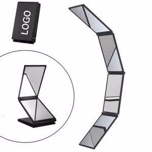 ABS Creative Portable Pocket Size Folding Mirror