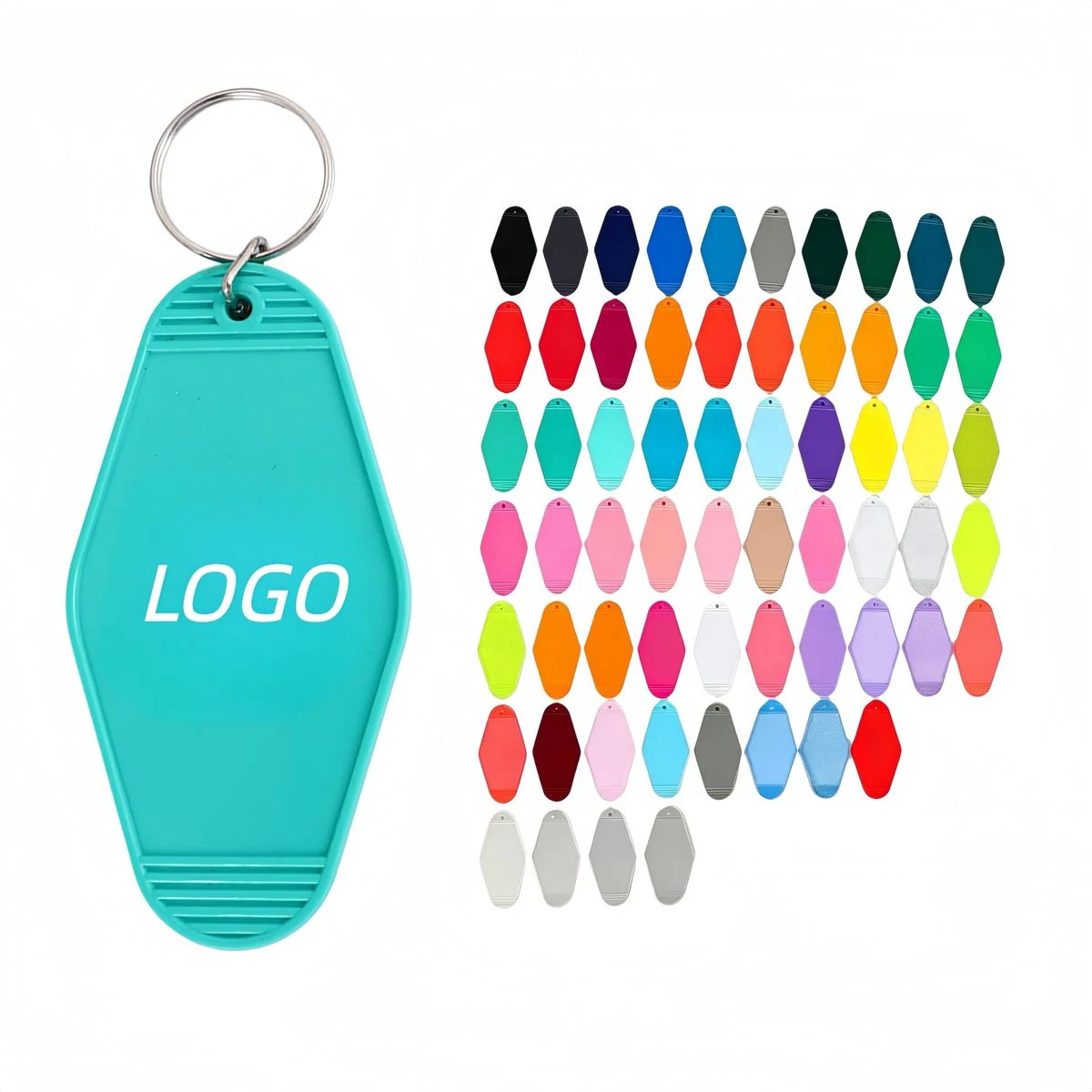 Plastic?Hotel?Key Chain 1