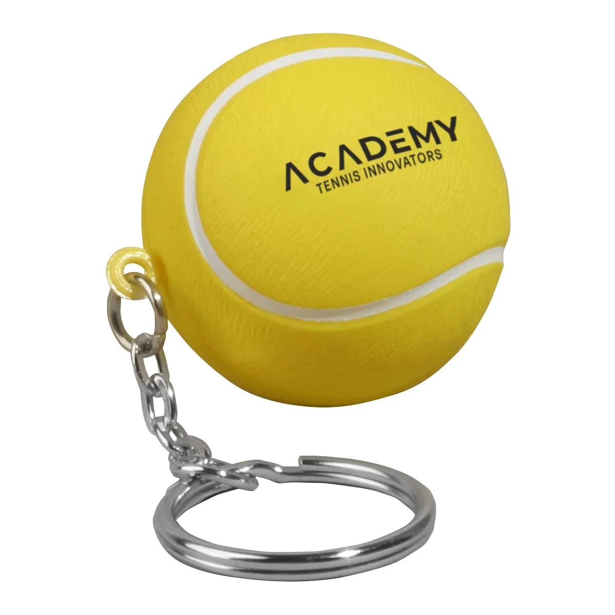 Tennis Ball Stress Reliever Keychain 1