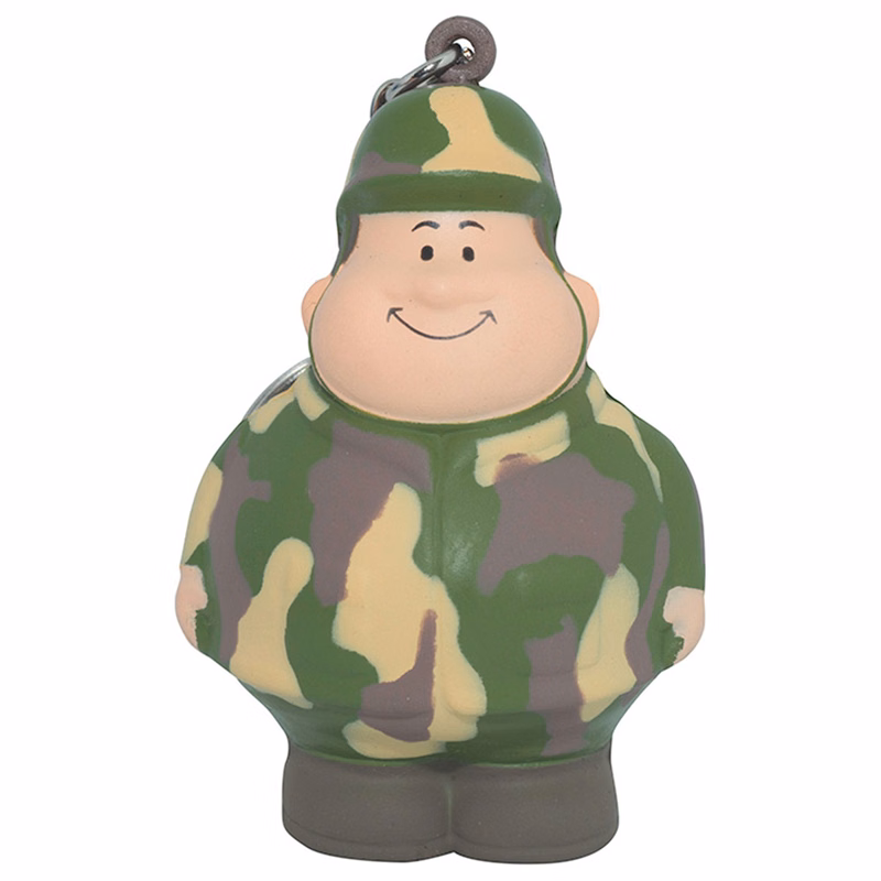 Army Bert Stress Reliever Keyring