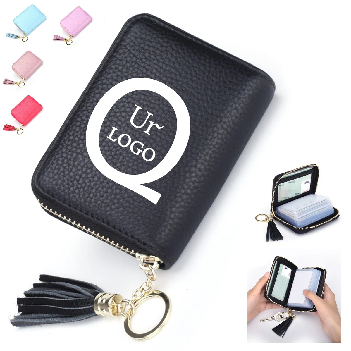 Rfid Leather Credit Card Holder 1