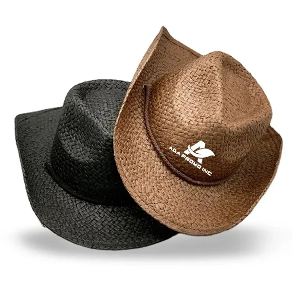 Classical Stylish Custom Straw Cowboy Hat 1