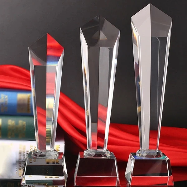 Crystal Trophy Award for Business Gift 1