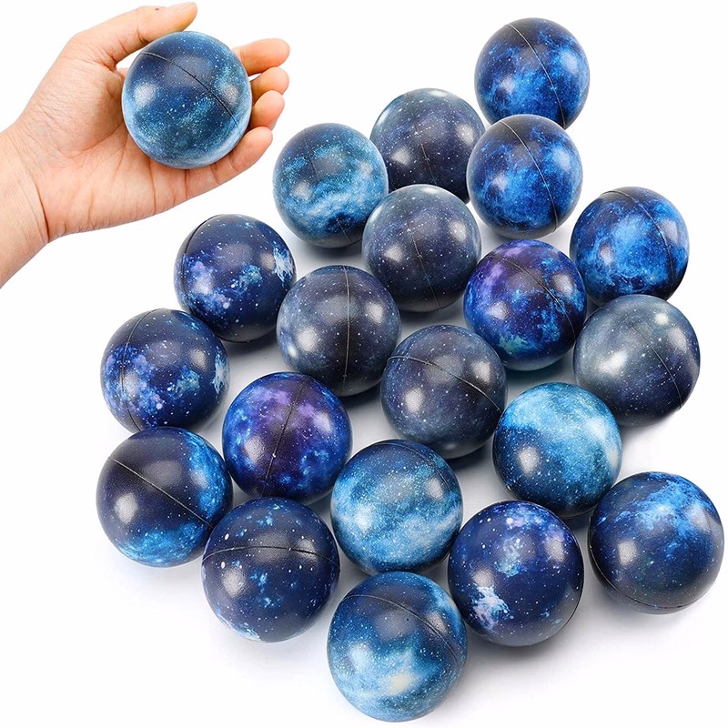 Galaxy Shape Foam Stress Balls