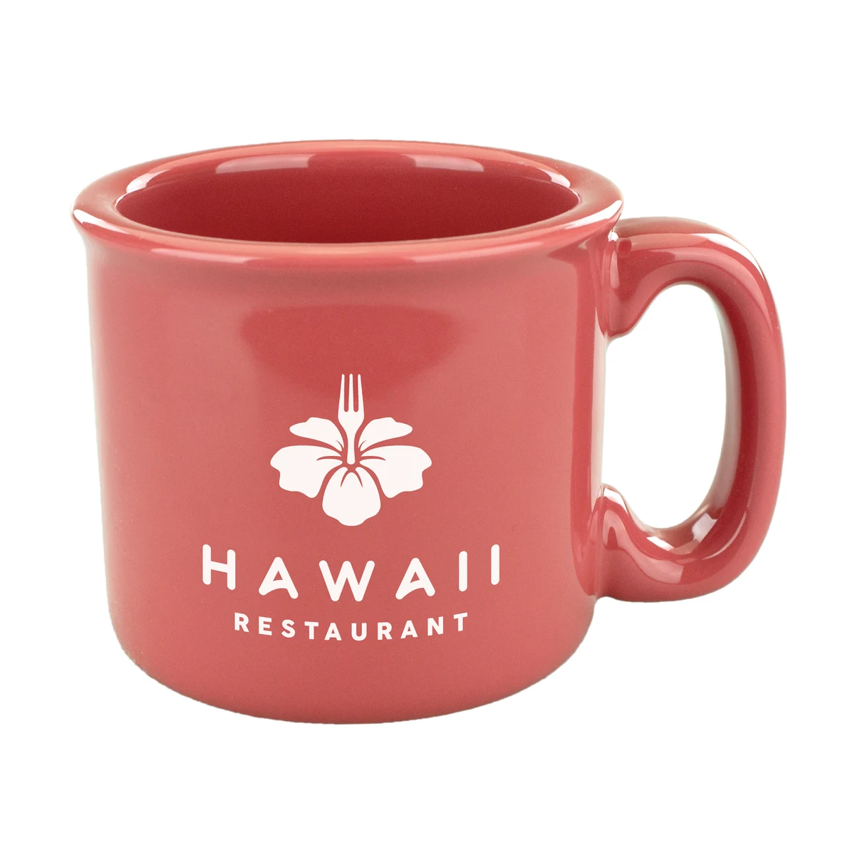 15 oz. Solid Coral Campfire Mug 1