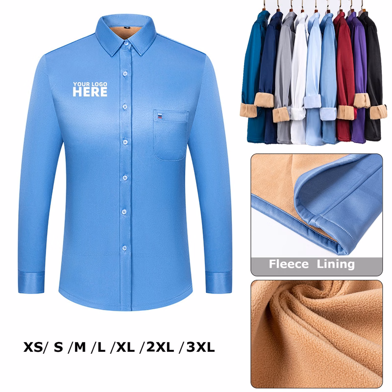 Long Sleeve Flannel Shirt For men
