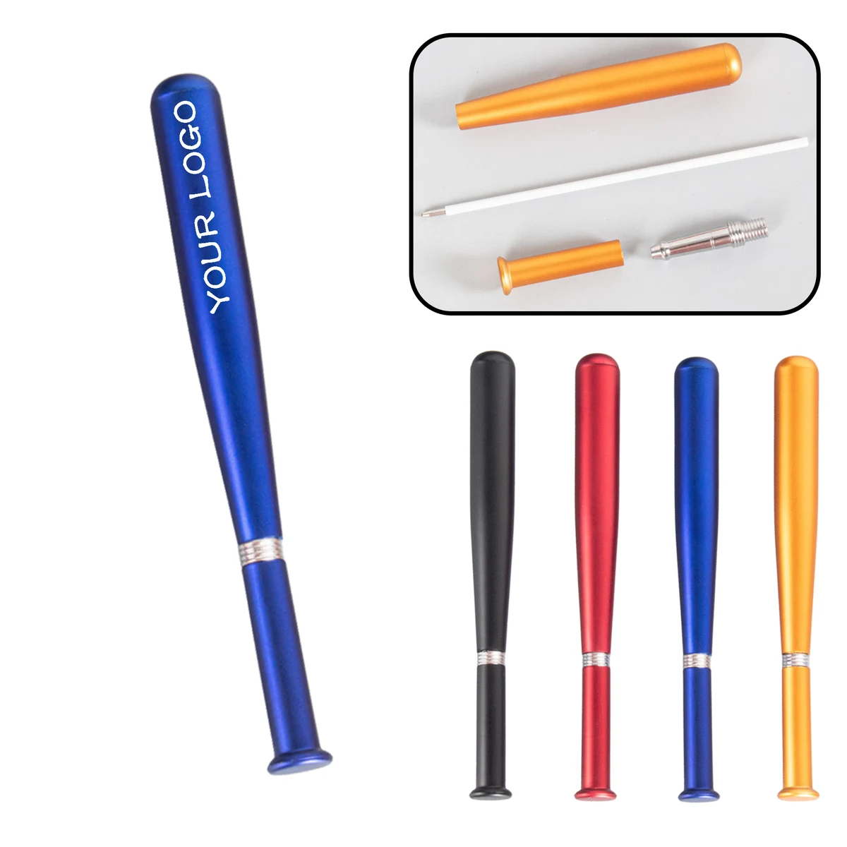 MOQ 20 PCS Baseball-Themed Bat Pens 1