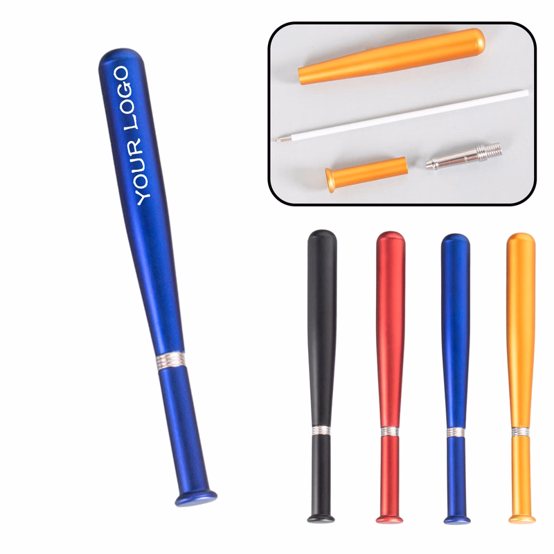 MOQ 20 PCS Baseball-Themed Bat Pens