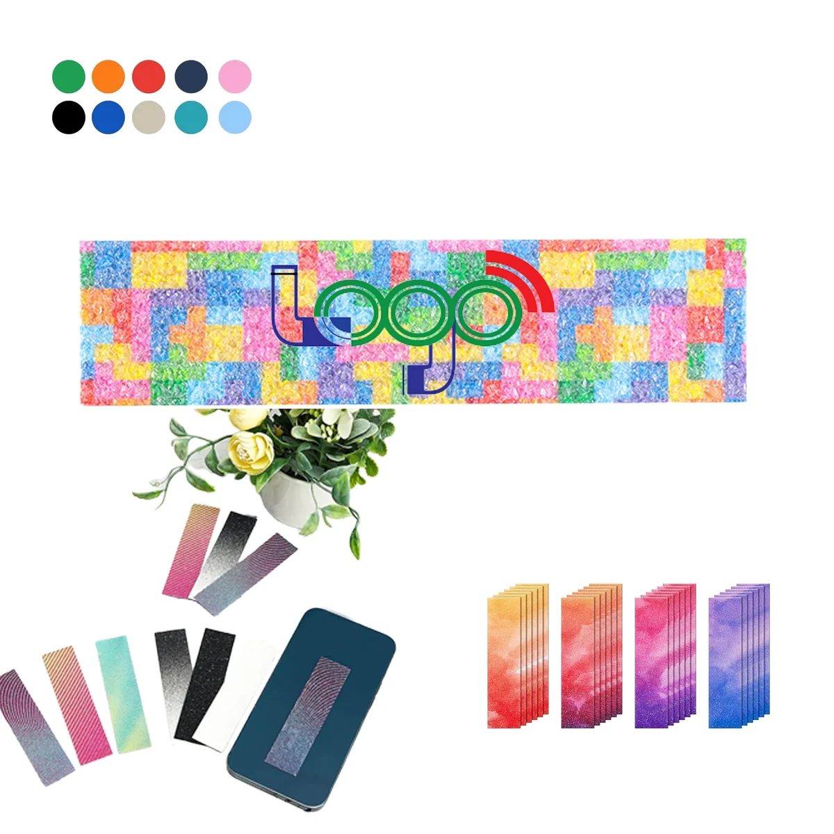 Custom Personal Calm Strips for Anxiety Sensory Stickers 1