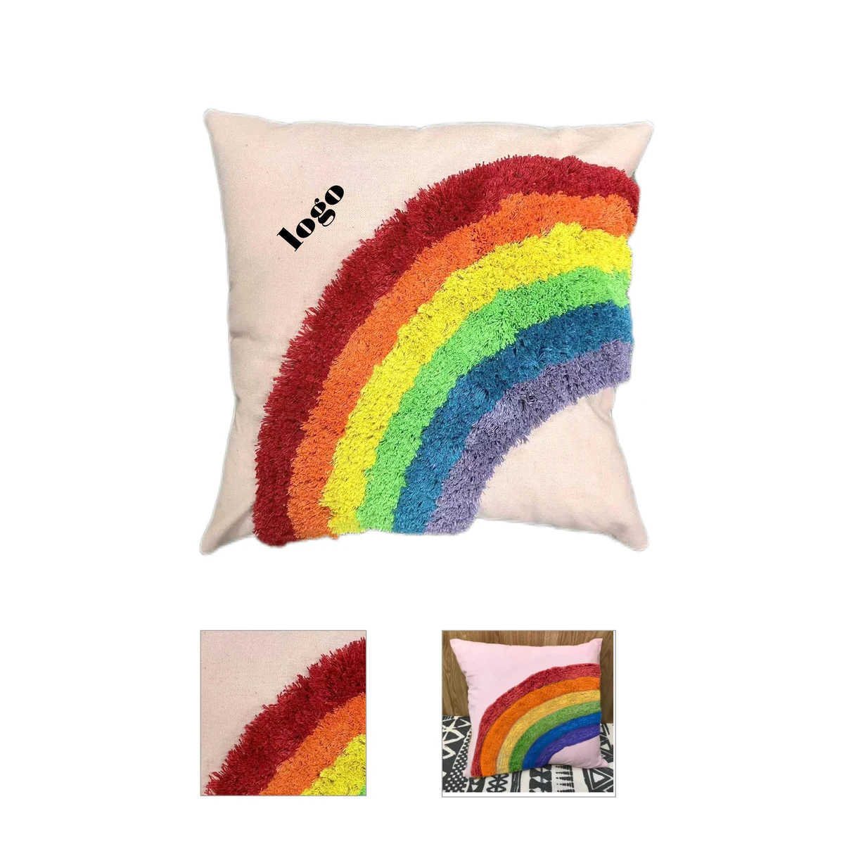Rainbow Pillow (direct import) 1