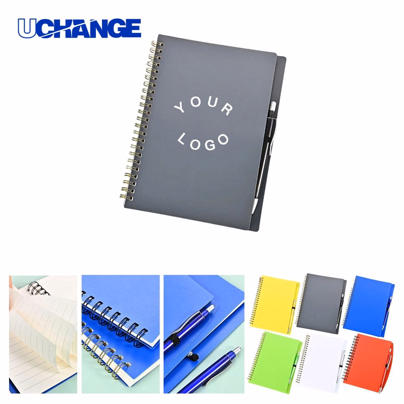 Paper Coil Bound Pocket Notebook Journal