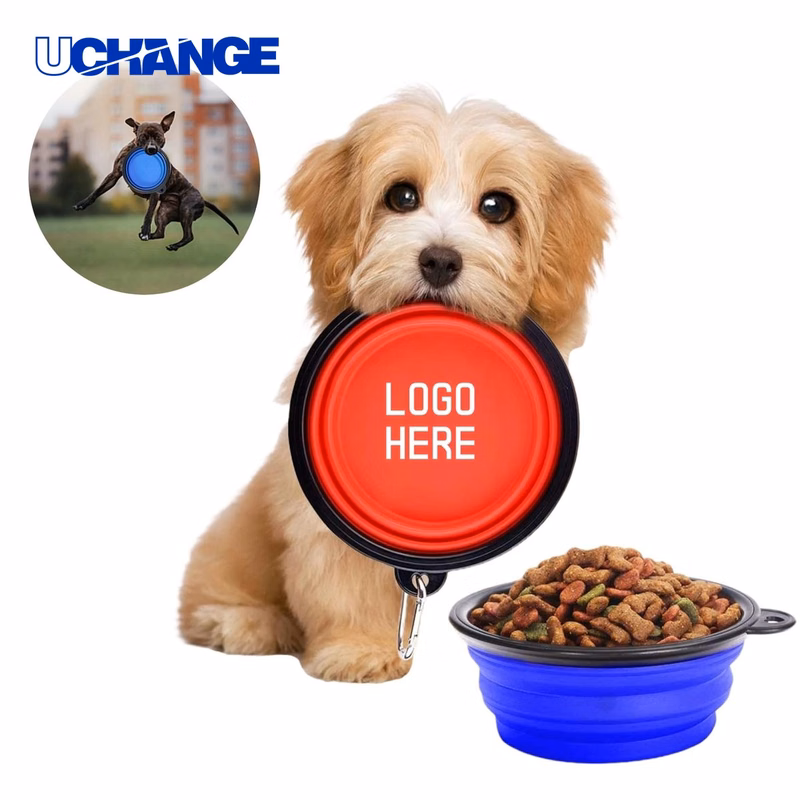 Multifunctional Collapsible Pet Bowl Dish for Travel
