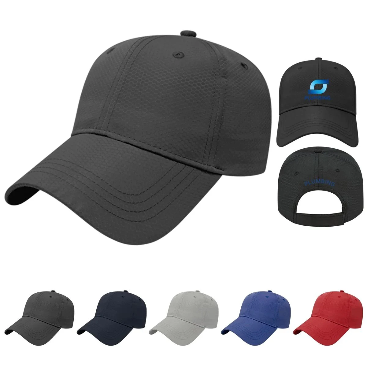 Quick-dry Lightweight Polyester Performance Cap 1