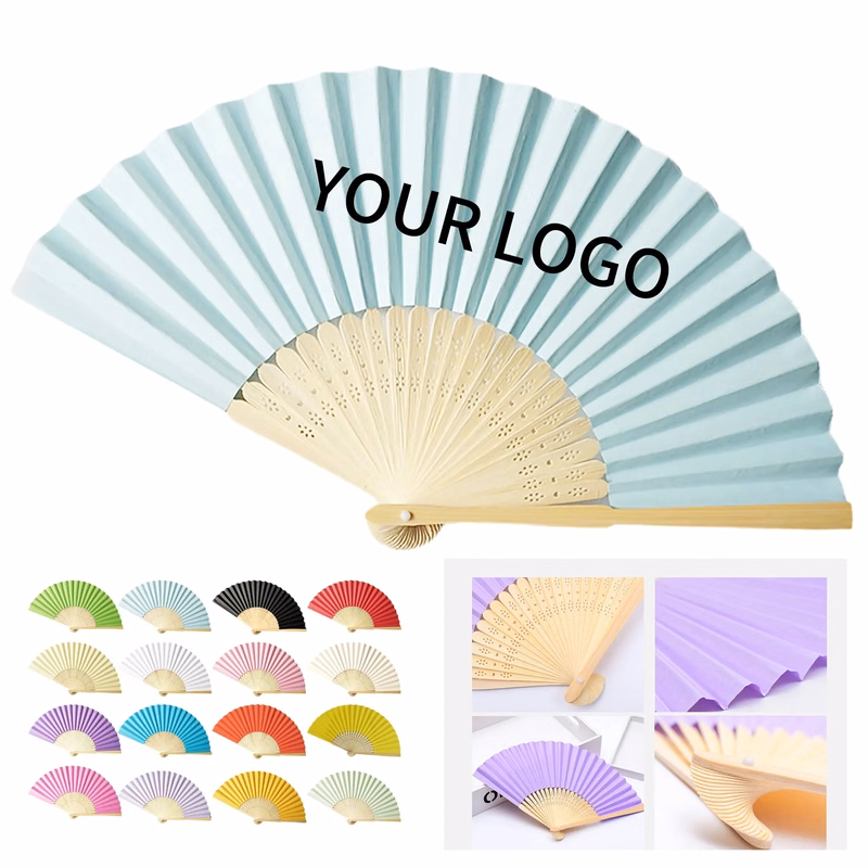 Portable Paper Folding Hand Fan