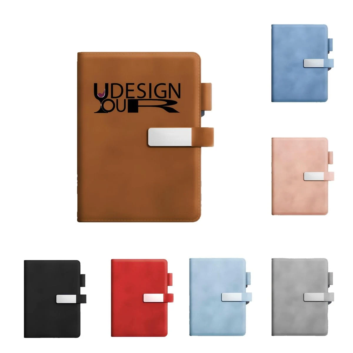 Premium A5 PU Leather Executive Notebook with Buckle 1