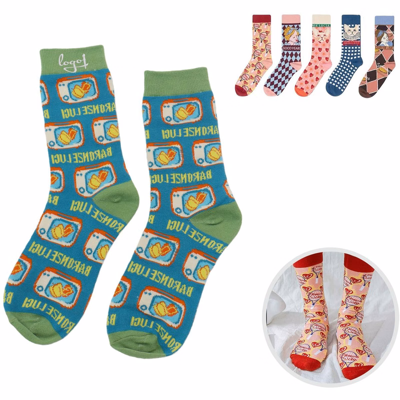 Funny Novelty Crew Socks