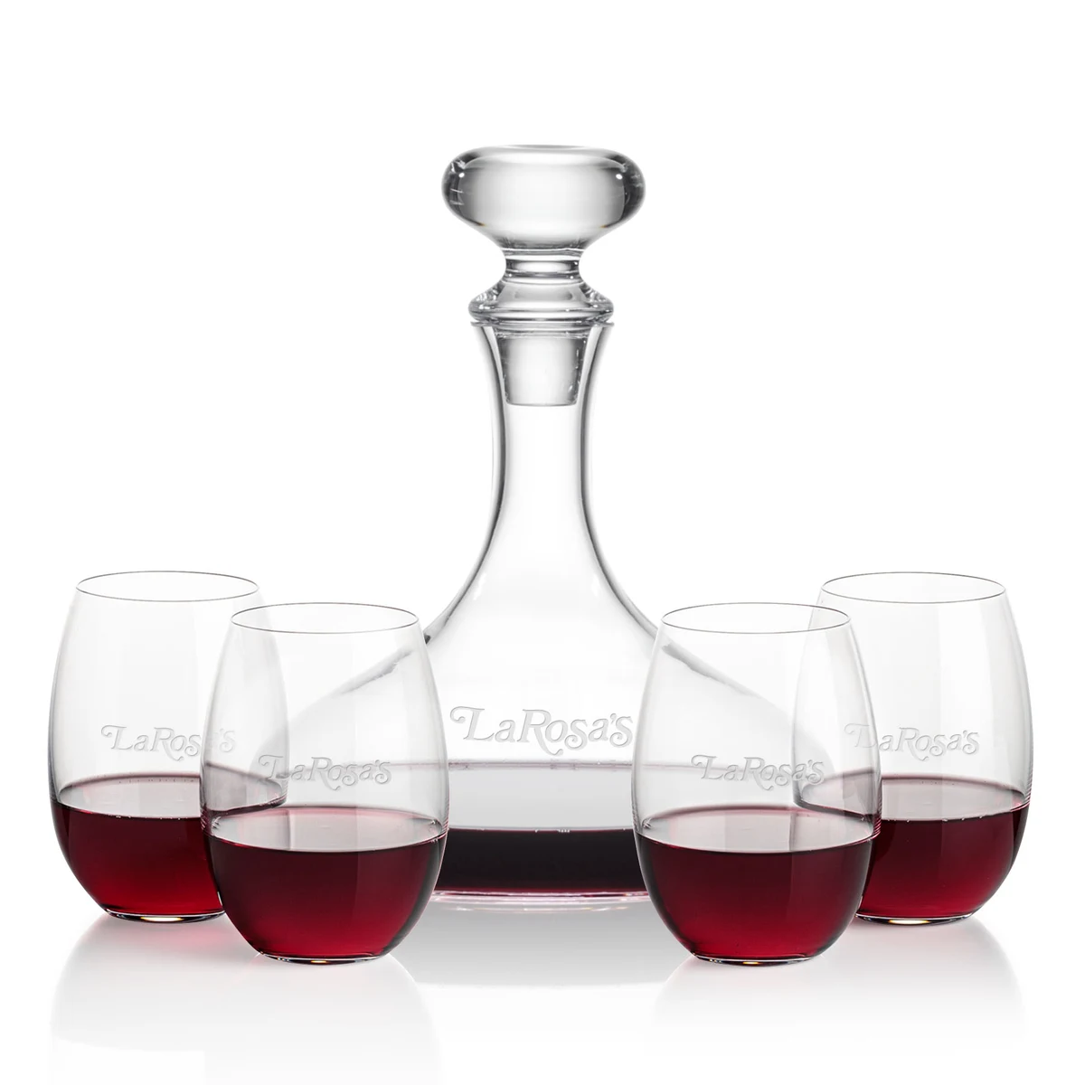 Stratford Decanter & Carlita Stemless Wine 1