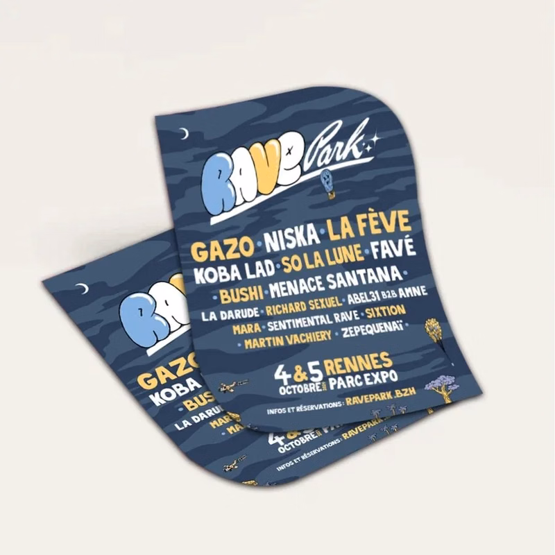 Rounded Corner Flyers