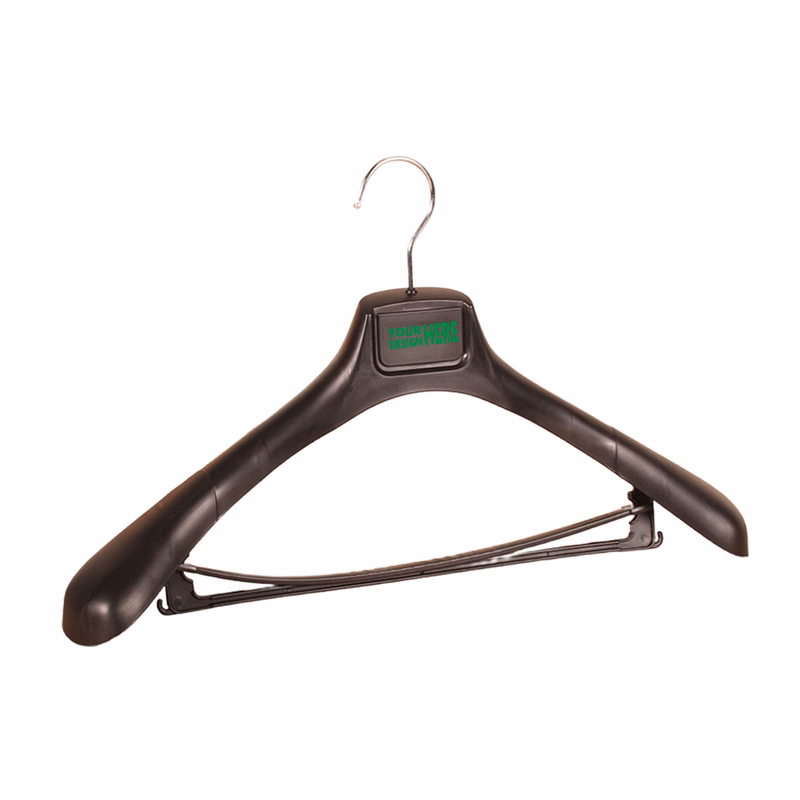 MOQ50 Durable Non-Slip Plastic Hangers for Suits