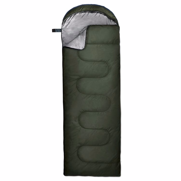 Deluxe Sleeping Bags - Green 71" x 30"