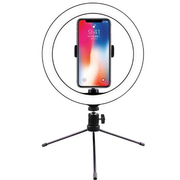 Desktop Ring Light for YouTube Video 1