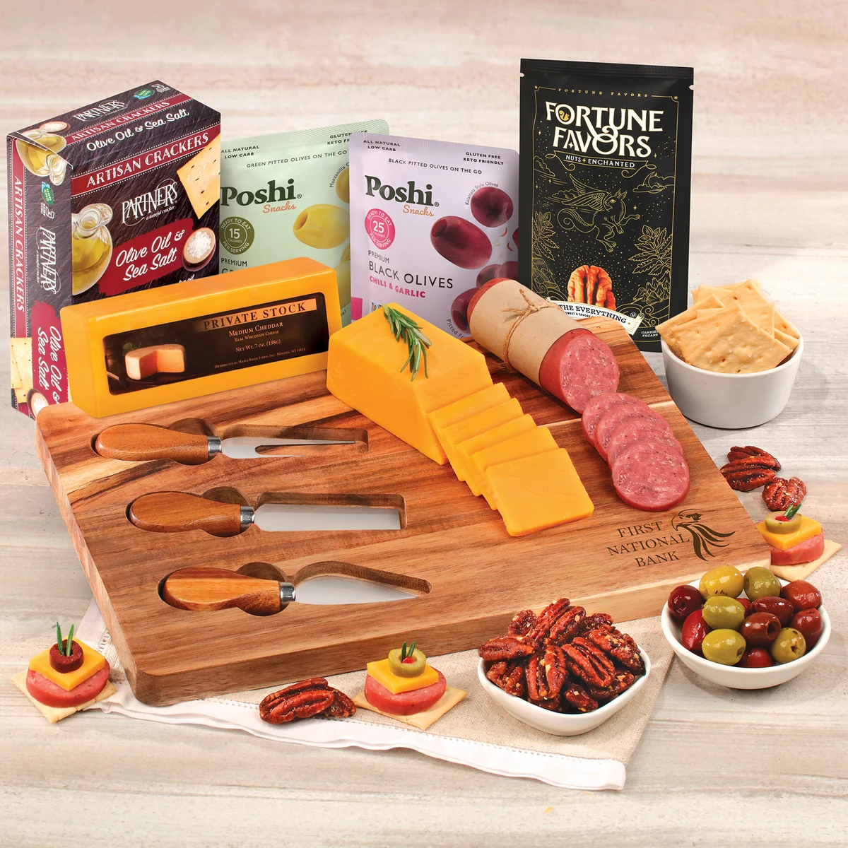 Sophisticated Service Charcuterie Board 1