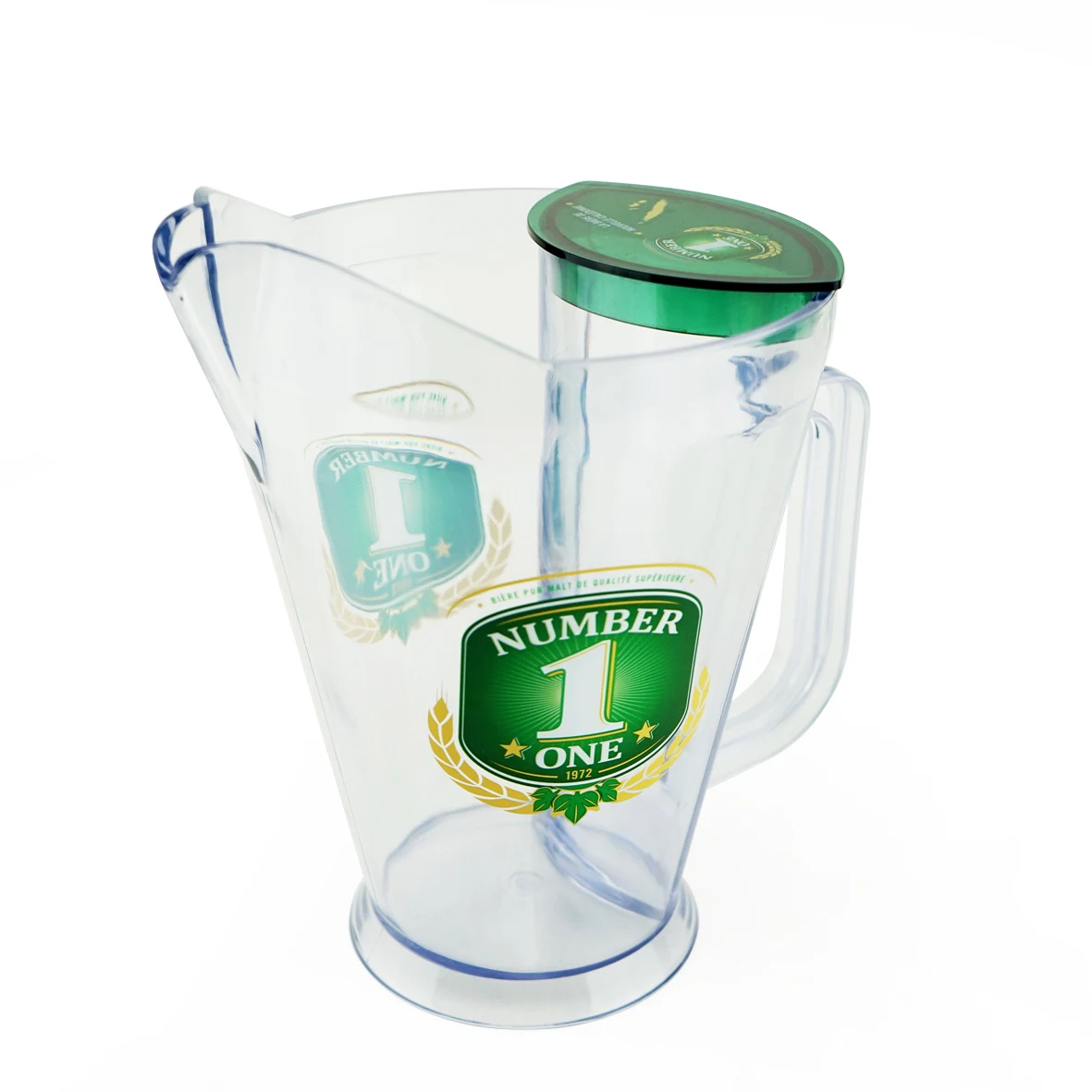Beer Pitcher with Ice Chamber 1