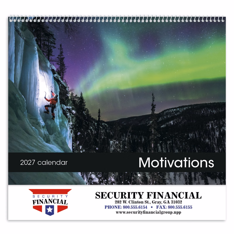 Good Value™ Motivations - Spiral Calendar