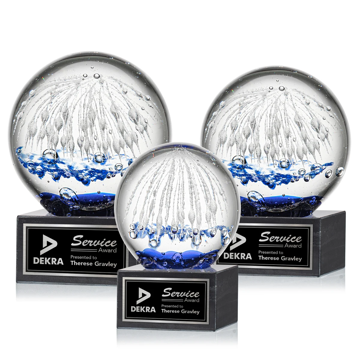 Starburst Award on Square Marble Base 1