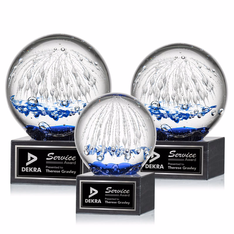 Starburst Award on Square Marble Base