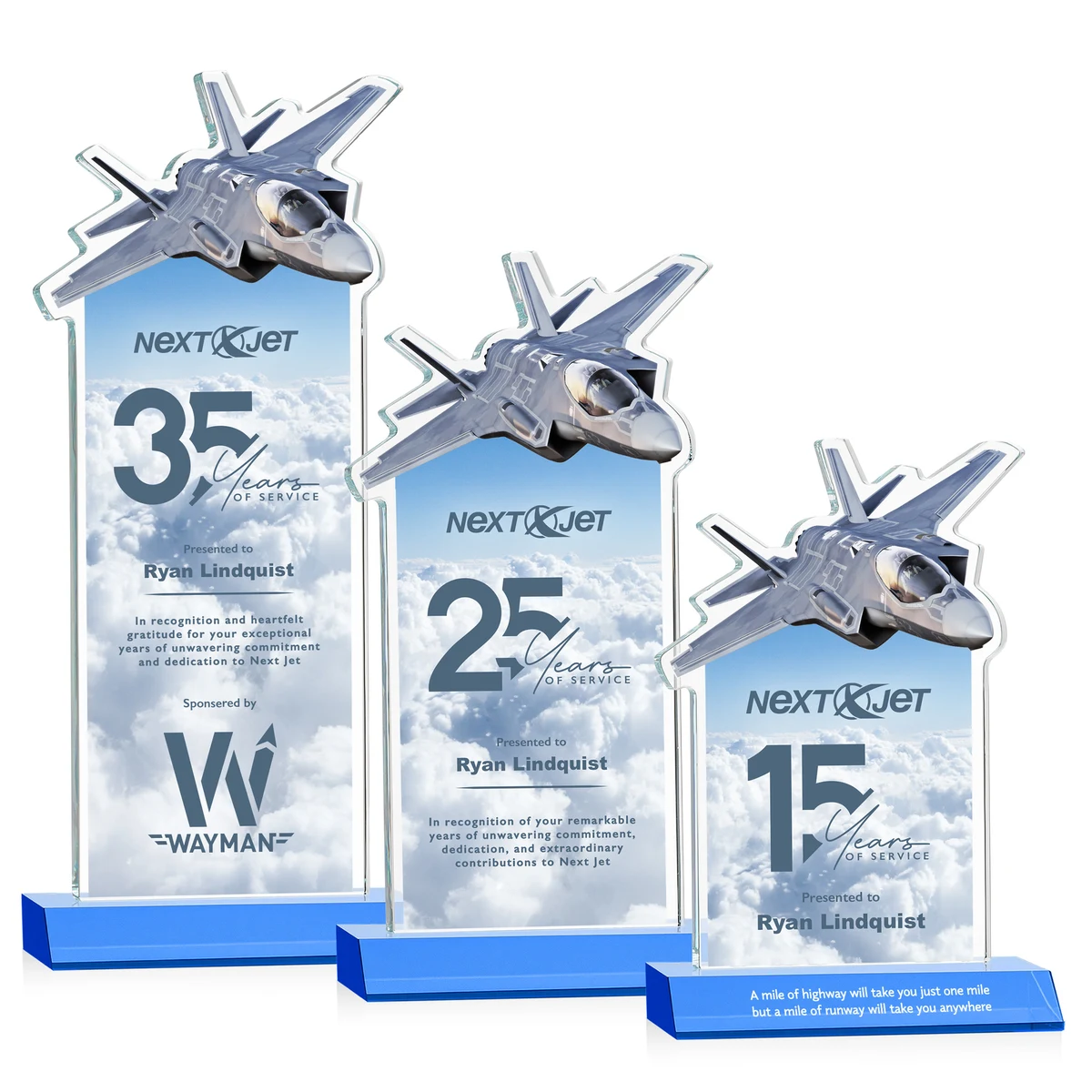 Top Gun VividPrint™ Award - Sky Blue 1