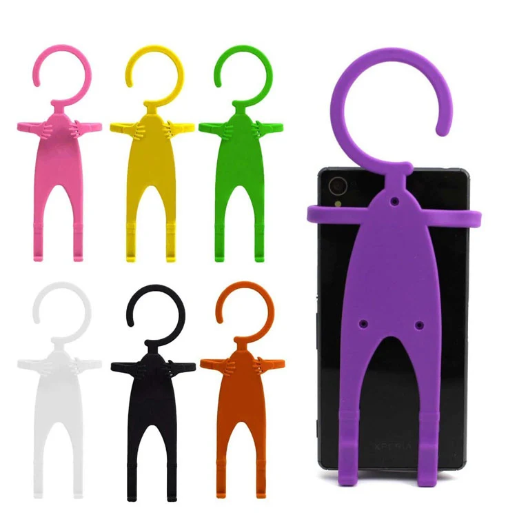 Silicone Small Humanoid Mobile Phone Bracket 1