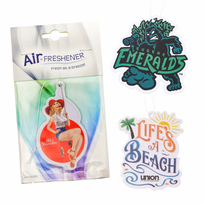 Custom Paper Air Fresheners (Stock Card)