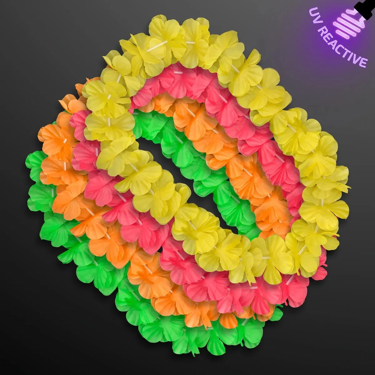 Flower Lei Necklace (Non-Light Up) 1