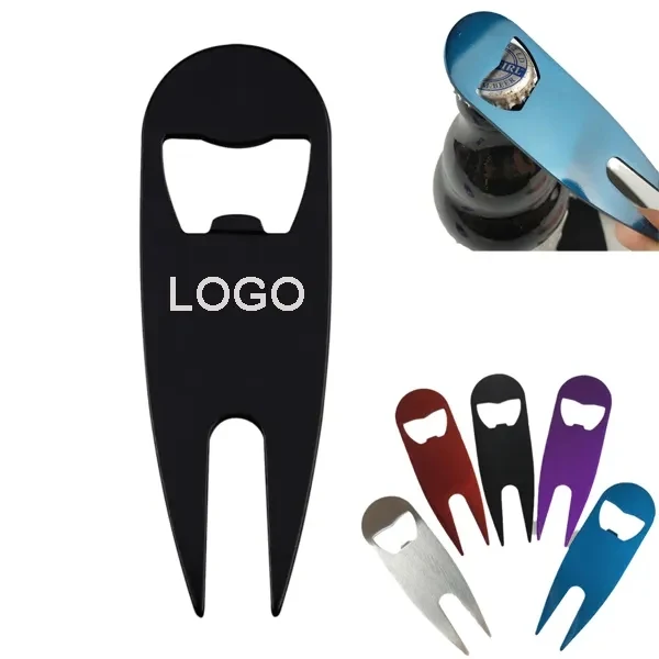 Steel Divot Bottle Opener Tool 1