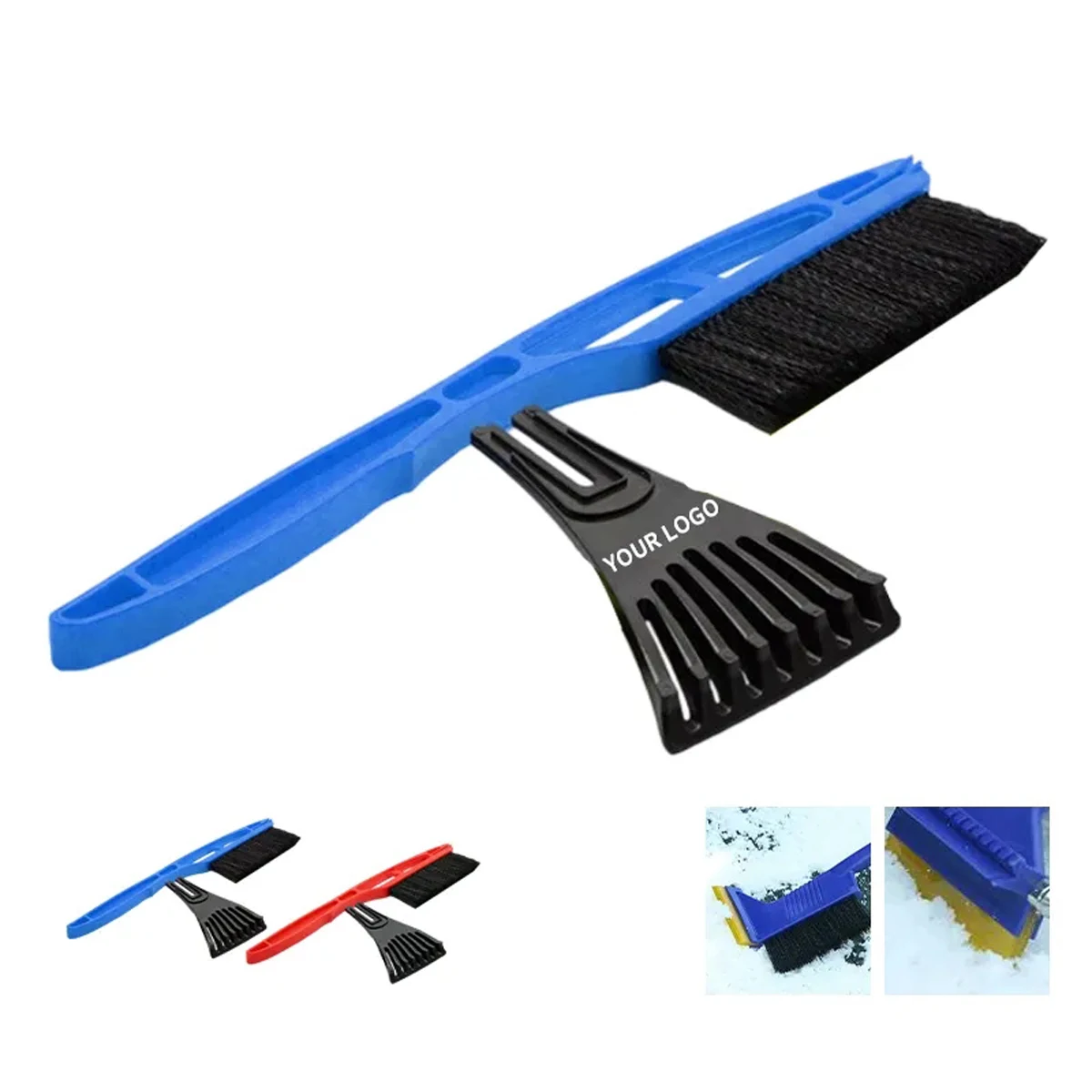 2 in 1 Ice Scraper with Snow Brush Head 1