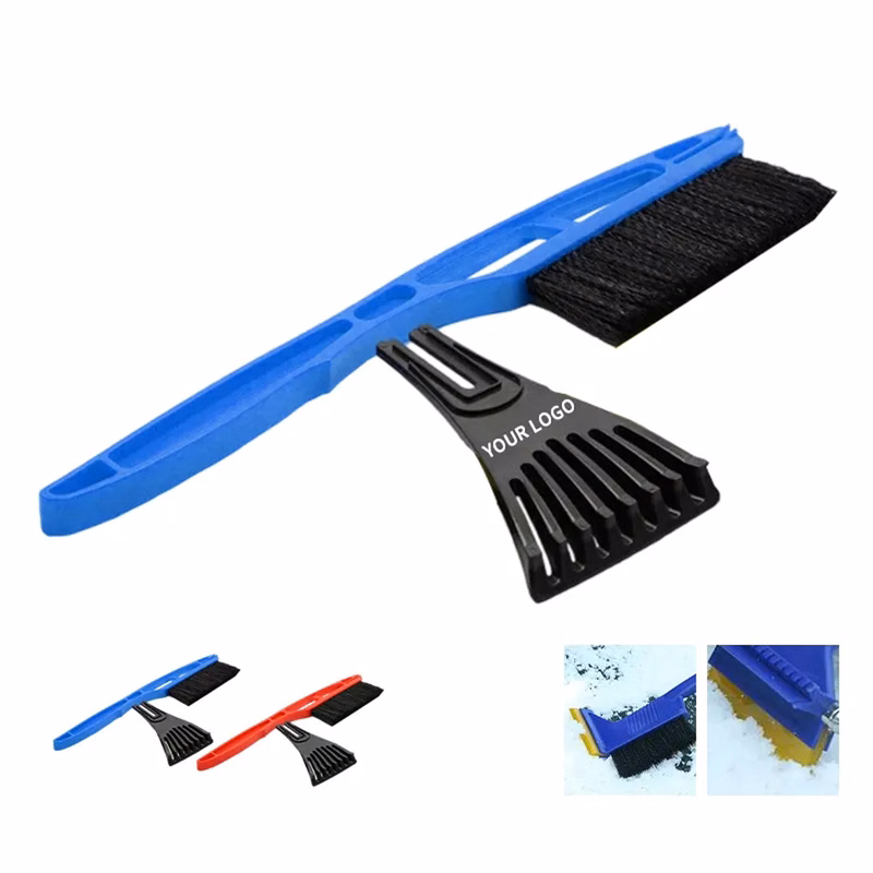 2 in 1 Ice Scraper with Snow Brush Head