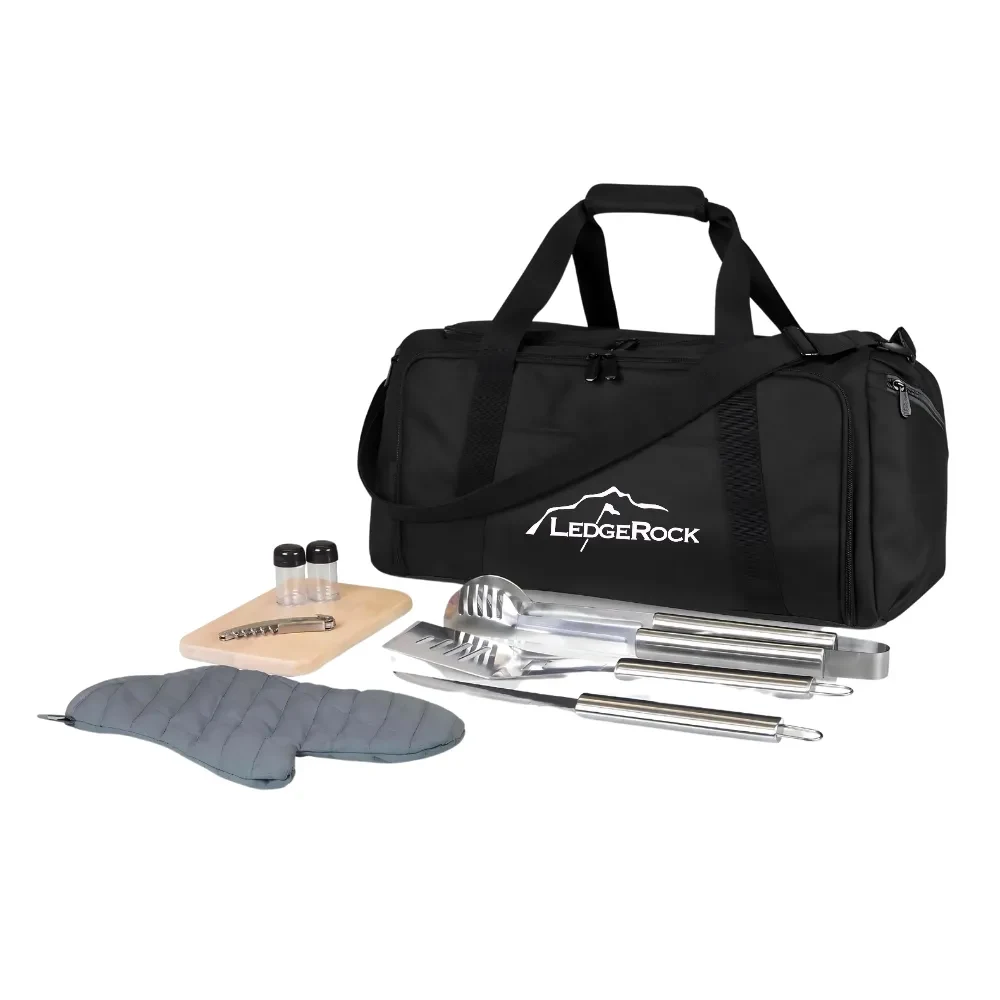 BBQ Grill Kit & Cooler 1