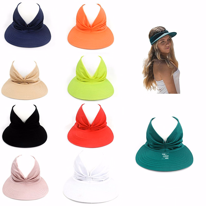 Women's UV Protection Elastic Sun Visor Hat