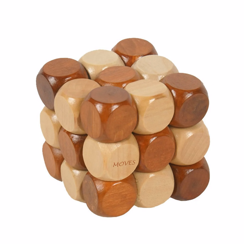 Wooden Educational Toy Kongming Lock