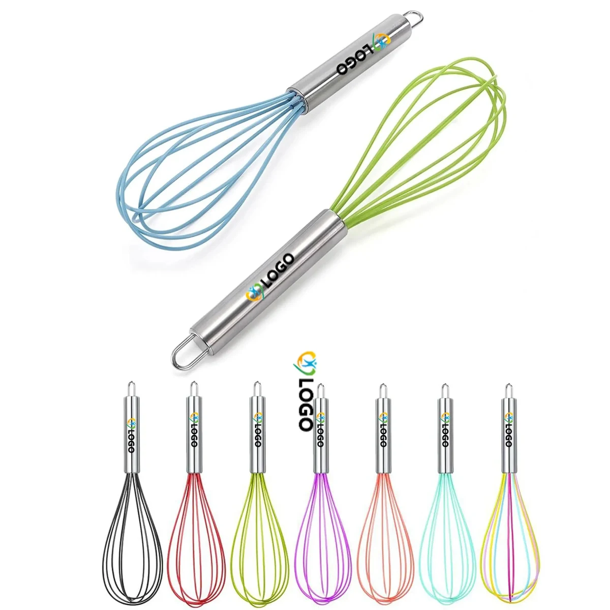 Silicone Whisk Egg Beater Blender 1