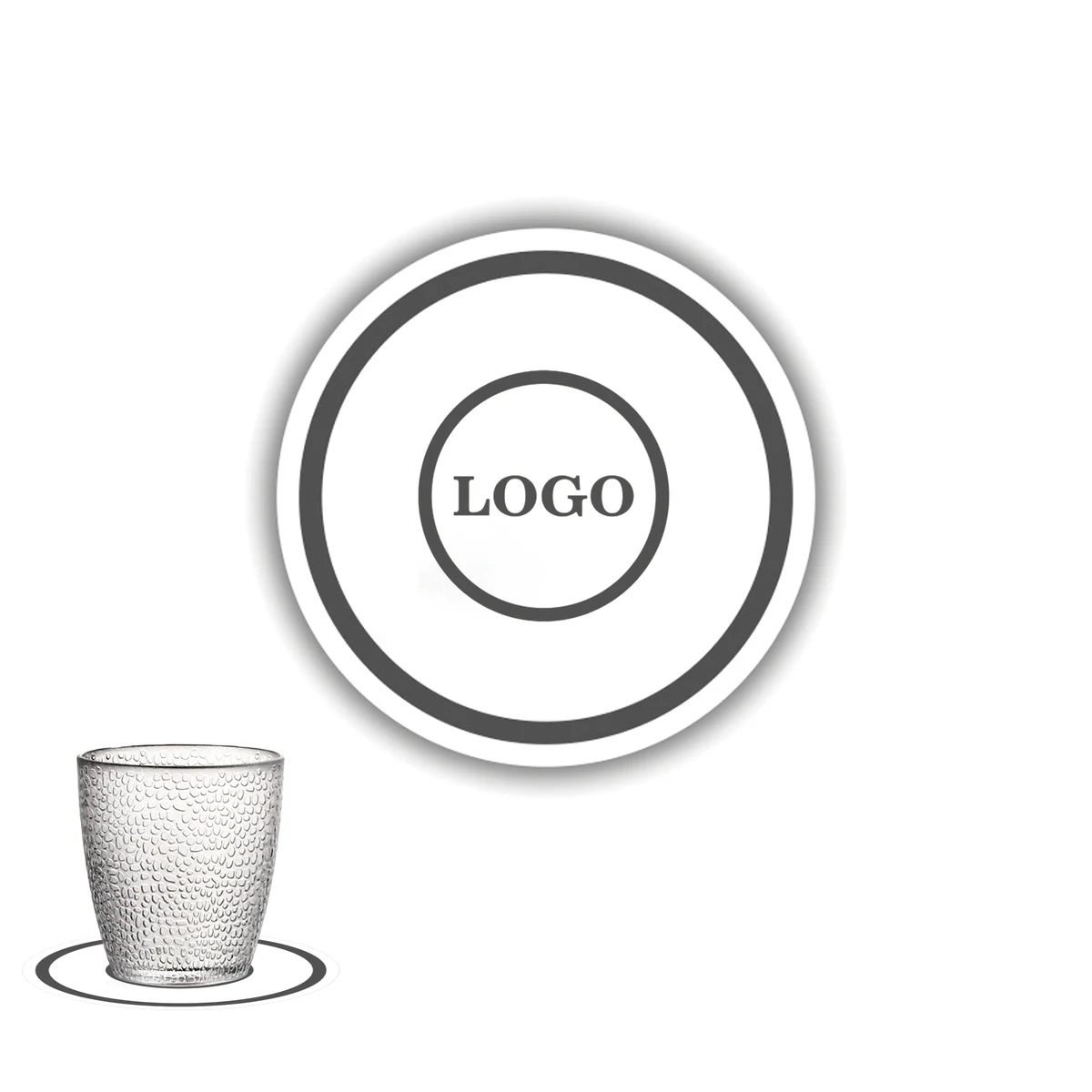 Round Paper Coaster 1
