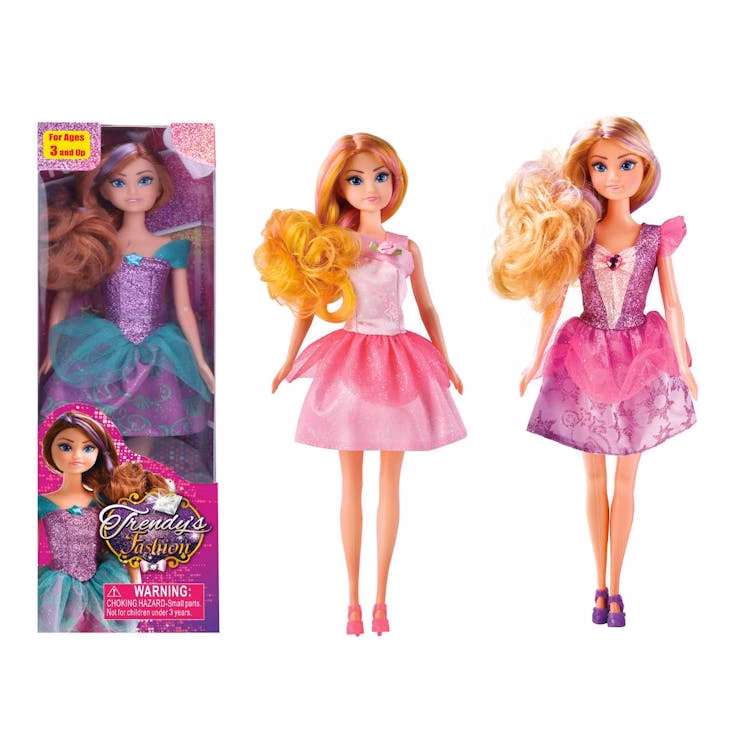 Beauty Dolls with Accessories Assorted - 12.2"