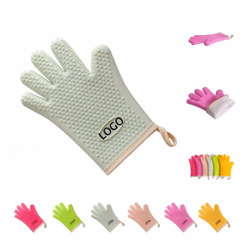 Custom Gift Silicone Kids Baking Oven Mitt & BBQ Glove